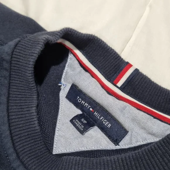 Tommy Hilfiger Men's Crew Neck Sweater Small Men's pre-Loved - Picture 7 of 7